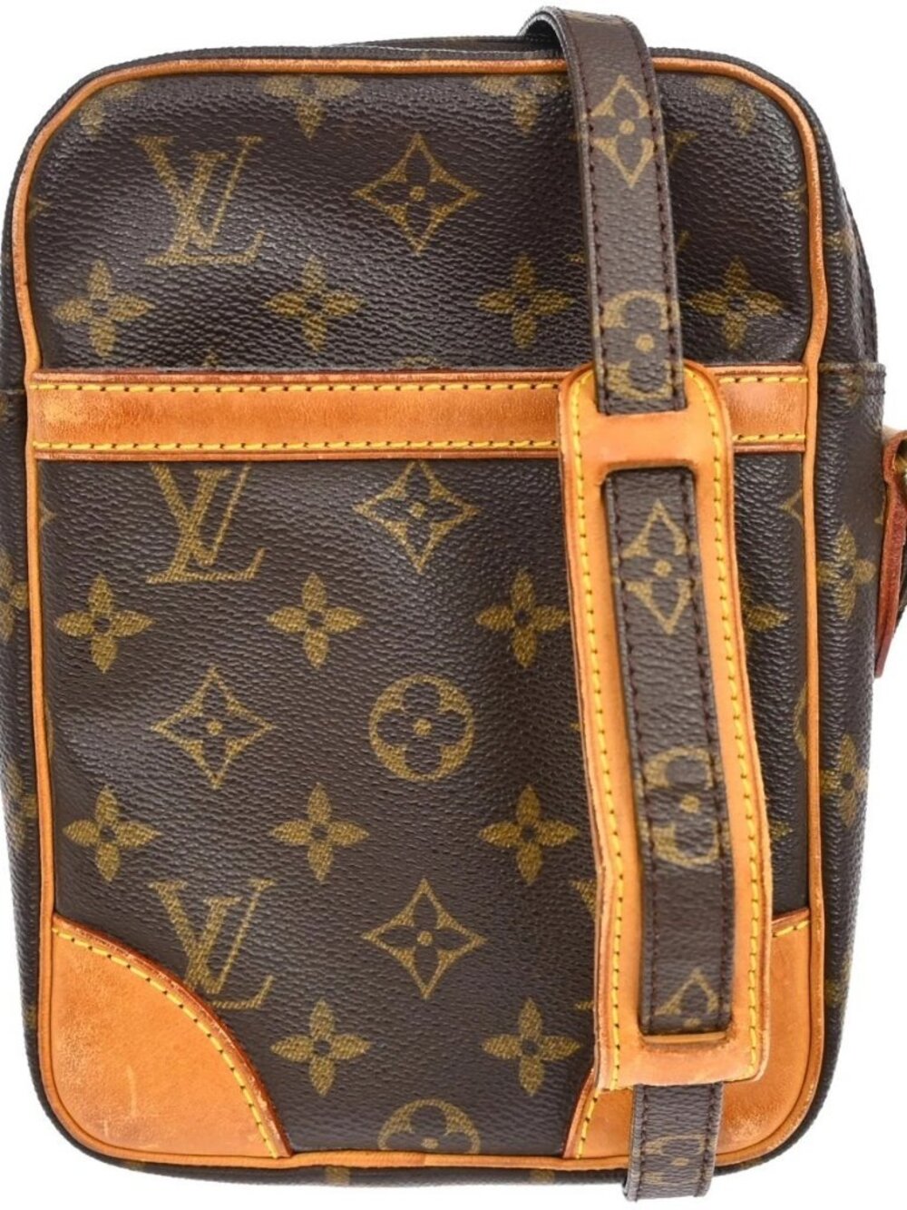 LOUIS VUITTON DANUBE SHOULDER BAG MONOGRAM - Picture 1 of 15
